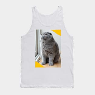 The biue cute cats Tank Top